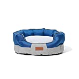 Yotruth Small Dog Bed – Pet Bed for Small Dogs and Cats – Chew-Resistant Donut Dog Bed – Soft and Snuggly – Reversible Round Dog Bed for All-Season – Machine Washable Oxford Fabric