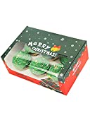 Yotruth Christmas Cupcake Boxes 10" x 6.5" x 3.5" Christmas 30 Packs Six Cupcake Holder Auto-Popup Bakery Boxes Four Christmas,Mini Cupcake Carrier