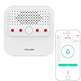 Smart Siren Alarm, LOUD 110 dB Sounder, Wireless Alarm for Home Security/Intrusion/Burglar Alarm, Panic Alarm, Audible Alerts, Remote Control, Works with Alexa, Google Assistant, IFTTT - Hub Required