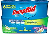 Damprid Moisture Absorber 6 Pack (3 Fresh Scent & 3 Lavender Vanilla, 10.5oz each)