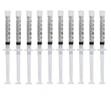 Teeth Whitening Gel Syringe Dispensers 44% Carbamide Peroxide Tooth Bleaching Gel Dispensers 10 pcs