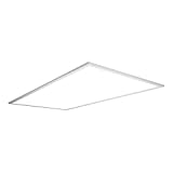 Metalux RT24FP Integrated LED White Flat Panel Troffer Light Fixture, 2' x 4'