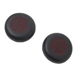 Replacement Ear Cushions for Plantronics Savi 8210 and 8220 Wireless Headsets Bundle with Headset Advisor Wipe- 2 Pack 211424-01