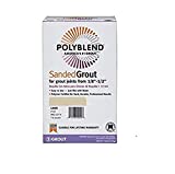 CUSTOM BLDG PRODUCTS Polyblend Sanded Grout Linen #122, 7 Lb