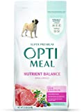 Optimeal Dry Dog Food for Small Dogs - Nutrient Balance Dog Food Dry Lamb and Rice Recipe with High in Energy, Easily Digestible Protein for Small Breeds, 3.3 Lbs Bag