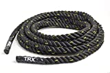 TRX Training Battle Rope, Conditioning Rope for Workouts, 30' (8kg)