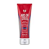 SteelFit Abs of Steel - Maximum Definition Cream - 5% CoAxel - Topical Cream - Workout Enhancer - Skin Firming, Toning, Definition - Fat Loss - Clinically Dosed Ingredient - Unisex - 8 fl. oz. (237ml)