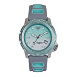 Columbia Aluminum Quartz Sport Watch with Silicone Strap, Gray, 5 (Model: PFG02-004)