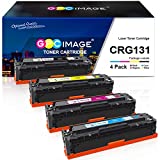 GPC Image Remanufactured Toner Cartridge Replacement for Canon 131 131H to use with ImageClass MF8280Cw MF624Cw MF628Cw LBP7110Cw Printer Tray (Black, Cyan, Magenta, Yellow, 4 Pack)