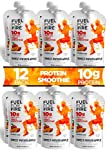 Fuel For Fire - Sweet Potato Apple (12 Pack) Fruit & Protein Smoothie Squeeze Pouch | Perfect for Workouts, Kids, Snacking - Gluten Free, Soy Free, Kosher (4.5 ounce pouches)