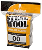 Red Devil 0322 Steel Wool, 00 Very Fine, (Pack of 8)