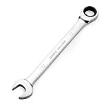 FLZOSPER 12mm Metric Ratchet Wrench,Box End Head 72-Tooth Ratcheting Combination Wrench Spanner