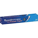 Reynolds Freezer Paper Plastic Coated 18 Inch Total Of 150 Sq Ft Butcher Wrap Paper, Great Also For Arts & Crafts, Shelving, Protection, Banners Etc. (Original Version)