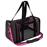 Soft-Sided Pet Travel Carrier, Airline Approved Dog Cat Carrier for Medium Puppy and Cats