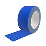 Daisypower Professional Gaffer Tape, 2 Inch X 30 Yards, Residue Free, Non-Reflective, Multipurpose, Heavy Duty Gaff Cloth Tape for Photography, Filming (Blue)