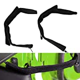 1 Pair Door Limiting Strap for Jeep Wrangler 2007-2020 Hinge Cloth Tape with Wire Protecting Harness Adjustable Replacement Car Wiring Protector