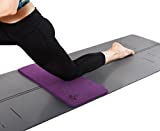 Heathyoga Yoga Knee Pad, Great for Knees and Elbows While Doing Yoga and Floor Exercises, Kneeling Pad for Gardening, Yard Work and Baby Bath. 26"x10"x½