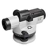 Huepar 32x Automatic Optical Level with Self-Leveling Magnetic Dampened Compensator and Transport Lock, Height/Distance/Angle Measuring Tool 393Ft of 1/16" at 100Ft Leveling Accuracy -Hard Case AL-32X