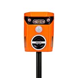 Thanos Solar Power Cat Repeller Ultrasonic Animal Repellent LED Flashing Light Motion Activated to Keep Dog Fox Raccoon Deer Away from Your Garden (Orange)