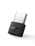 UGREEN USB Bluetooth 4.0 Adapter Nano USB Wireless Dongle Plug and Play for Win 10 8 Support Win 7 Vista Laptop Desktop to Bluetooth Headphone Speaker Keyboard Mouse Game Controller