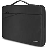 Civoten 15-15.6 Inch Laptop Sleeve Chromebook Case 360° Protective Computer Carrying Bag for MacBook Pro 16 inch/ Surface Book 2/ Dell HP Pavilion Asus Acer Samsung Sony Notebook, Black