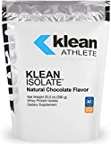 Klean ATHLETE Klean Isolate | Whey Protein Isolate to Enhance Daily Protein and Amino Acid Intake for Muscle Integrity* | NSF Certified for Sport | 20 Servings | Natural Chocolate Flavor