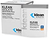 Klean ATHLETE Klean Isolate | Whey Protein Isolate Enhances Daily Protein and Amino Acid Intake for Muscle Integrity* | NSF Certified for Sport | 10 Sachets | Natural Vanilla Flavor