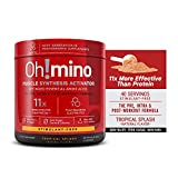 Oh!mino Muscle Synthesis Activator Newly Flavored (Stimulant-Free, 40 Servings 280grams) Amino Acids Supplement, Electrolytes Powder, Pre, Intra, Post Workout Recovery Drink, – Oh! Nutrition