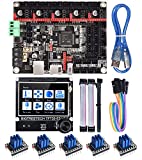 BIGTREETECH SKR 2 Motherboard for 3D Printer New Upgrade, TFT35-E3 V3.0 Screen + 5pcs TMC2209, DIY Silent Board Based on SKR V1.4 Turbo Control Board Compatible TMC2209/2208 Support TFT Display