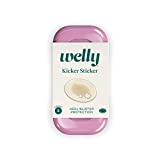 Welly Bandages - Kicker Sticker, Hydrocolloid, Adhesive, Heel Blister Protection, Clear - 8 ct