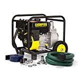 Champion Power Equipment 66520 2-Inch Gas-Powered Semi-Trash Water Transfer Pump with Hose and Wheel Kit