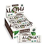 ALOHA Organic Plant Based Protein Bars - Coconut Almond, Vegan, Low Sugar, Gluten-Free, Low Carb, Non-GMO, No Stevia, No Erythritol - 12 Count (Pack of 1)