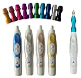 All Things Bunnies TB Tatt Tattoo Pen - Build Your Own with Standard Kit (Blue, Grip Color - Teal)