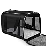 Tomykii Pet Carrier,Soft-Sided Collapsible Cat Dog Carrier,Pet Travel Carrier Bag for Small Medium Cats Dogs Puppies Rabbits