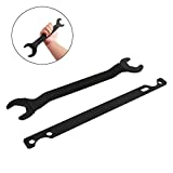 Dokili 36mm x 32mm Fan Clutch Nut Wrench, 2 Pieces Fan Clutch Wrench Set, Water Pump Holder Removal Tool Fits for BMW