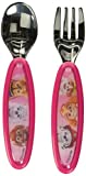 Playtex Mealtime Paw Patrol Utensils for Girls Including Spoon and Fork
