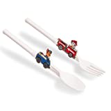 PAW Patrol Utensil Set for Kids – Dinneractive Themed Fork and Spoon for Toddlers and Young Children – 2-Piece Set