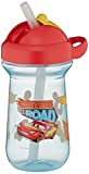 The First Years Disney/Pixar Cars Flip-Top Toddler Sippy Cup with Straw, 10 Ounce