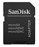SanDisk MicroSD to SD Memory Card Adapter (MICROSD-Adapter), Black