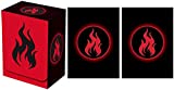 Legion Supplies Absolute Iconic Red Fire Deck Box with 100 Sleeves