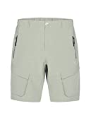 Little Donkey Andy Men's Stretch Quick Dry Cargo Shorts for Hiking, Camping, Travel Khaki Size M