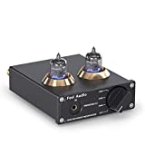 Fosi Audio Box X2 Phono Preamp for Turntable Preamplifier MM Phonograph Preamplifier with Gain Gear Mini Stereo Audio Hi-Fi Pre-Amplifier for Record Player with DC 12V Power Supply