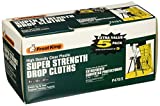 Frost King P470 Super Strength High Density Drop Cloths, 9' x 12' x .47 mil, Clear