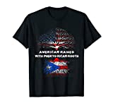 American Raised with Puerto Rican Roots Puerto Rico T-Shirt
