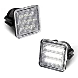 RUXIFEY LED License Plate Light Lamp Compatible with Tundra 2014 to 2021, Tacoma 2016 to 2021, 6500K White, Pack of 2