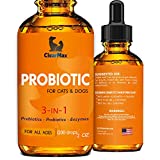 Probiotics for Dogs - Cat Probiotic - Great Dog Probiotics and Digestive Enzymes for Pet - Dog Digestive Enzymes & Pure Prebiotic - Canine Probiotic - Probiotics for Cats - Puppy Probiotic
