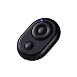 Bluetooth Page Turner & TikTok Remote - Can Use to Scroll Videos for Tiktok and Control to Play/Pause Video - Works with Most Cellphones/Tablets (Black)