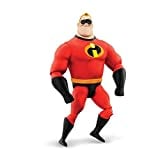 Pixar Interactables Mr. Incredible Talking Action Figure, 8-in Tall Highly Posable Movie Character Toy, Interacts with Other Figures, Kids Gift Ages 3 Years & Older
