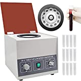 CGOLDENWALL 20 ml x 12 Desktop Electric Centrifuge Medical Lab Laboratory Centrifuge Machine Low Speed with 0-120min Timer and Speed Control 4000 RPM for Laboratory Medical Practice 110V