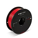 Snapmaker PETG 3D Printer Filament 1.75mm, 1kg Spool (2.2 lbs) - Dimensional Accuracy +/- 0.03mm, Fit Most FDM Printer (Red)